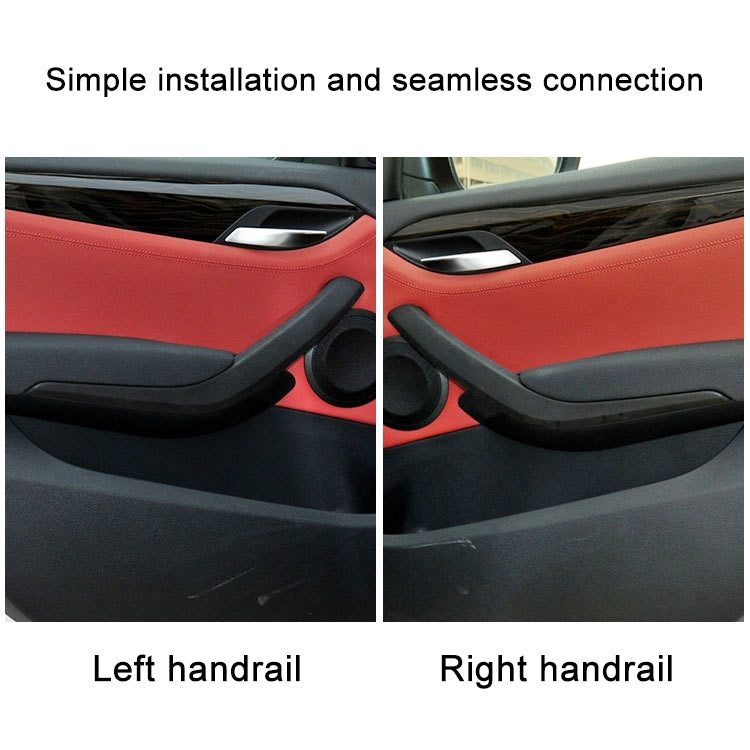 รถ มือจับประตูด้านในด้านซ้ายสำหรับ BMW X1 2009-2015 ไดรฟ์ซ้ายและขวาสากล, Left Side (Black), Left Side (Beige)