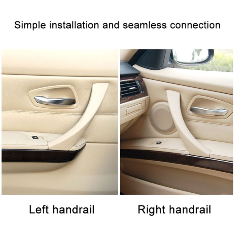 รถประตูด้านซ้ายฝาครอบด้านนอกสำหรับ BMW E90 2005-2012,ซ้ายและขวาไดรฟ์ Universal, Left Cover (Black), Left Cover (Grey), Left Cover (Beige)