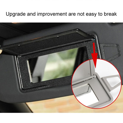 รถแถวหน้าซ้าย Sun Visor แต่งหน้ากระจกสำหรับ Mercedes-Benz S Class W220 1998-2005, ซ้ายและขวา Universal, Left (Black), Left (Grey), Left (Beige)