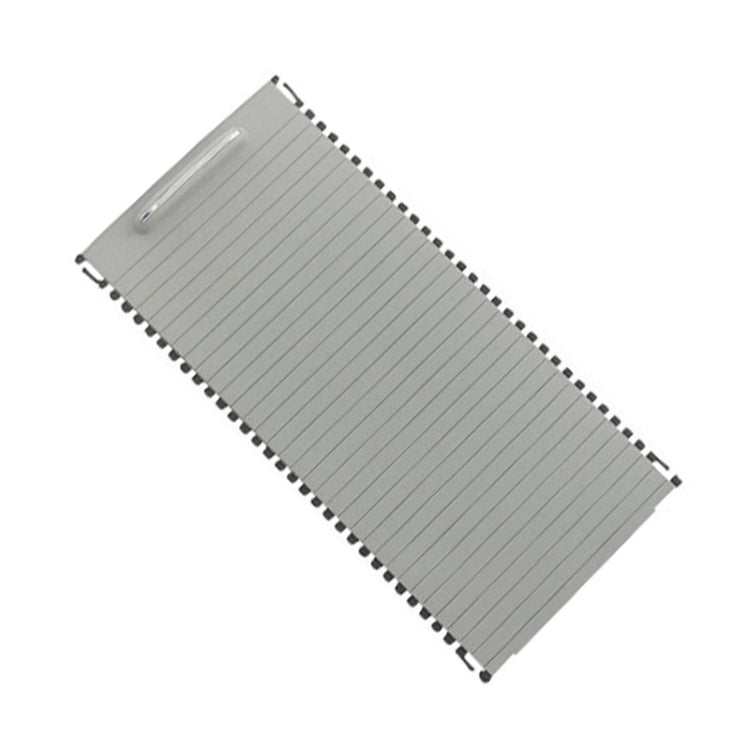 รถน้ำถ้วยผู้ถือ Roller Blind ซิปกล่องเก็บ Trim สำหรับ Mercedes-Benz W204/W212 2008-2015, For Mercedes-Benz (Black), For Mercedes-Benz (Grey), For Mercedes-Benz (Beige)