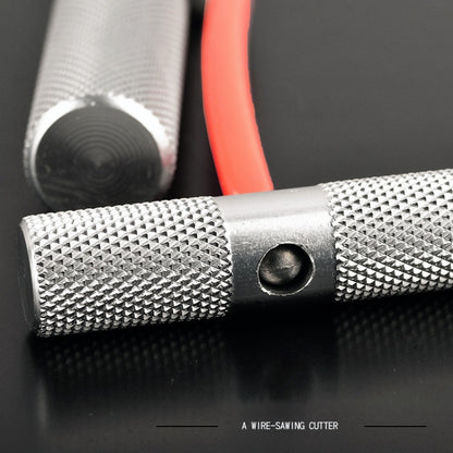กระจกรถยนต์อลูมิเนียม Handle Strip เครื่องมือตัดแก้ว Broach เครื่องมือ, Windshield Aluminum Handle Strip Cutting