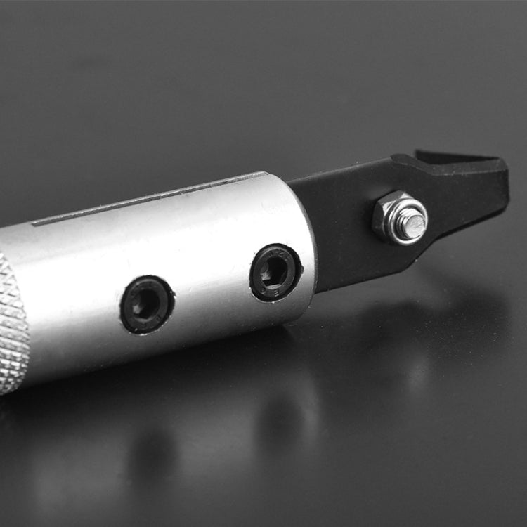 กระจกรถยนต์อลูมิเนียม Handle Strip เครื่องมือตัดแก้ว Broach เครื่องมือ, Windshield Aluminum Handle Strip Cutting