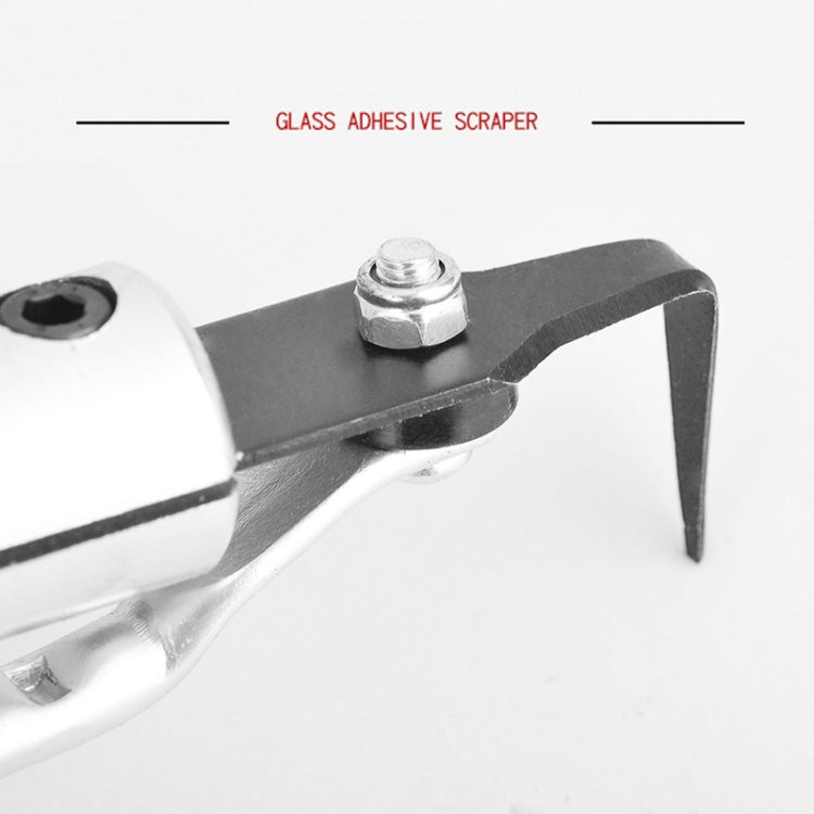 กระจกรถยนต์อลูมิเนียม Handle Strip เครื่องมือตัดแก้ว Broach เครื่องมือ, Windshield Aluminum Handle Strip Cutting