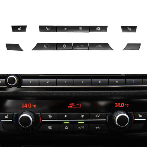 รถเครื่องปรับอากาศแผงสวิตช์ปุ่ม 11 ปุ่ม 61319313923 สำหรับ BMW F10 / F07 / F02, 11-button