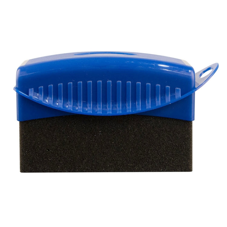 FJYS-01 ยางรถยนต์ขัดแว็กซ์เอาอกเอาใจฟองน้ำแปรงพร้อมฝาปิดขนาด: 12x5.5x7 ซม. จัดส่งสีแบบสุ่ม, with Cover
