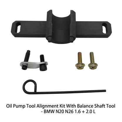 ZK-012 รถ M20 เพลาสมดุลน้ำมันปั๊มการจัดตำแหน่งชุดเครื่องมือสำหรับ BMW 320i N20 N26, ZK-012
