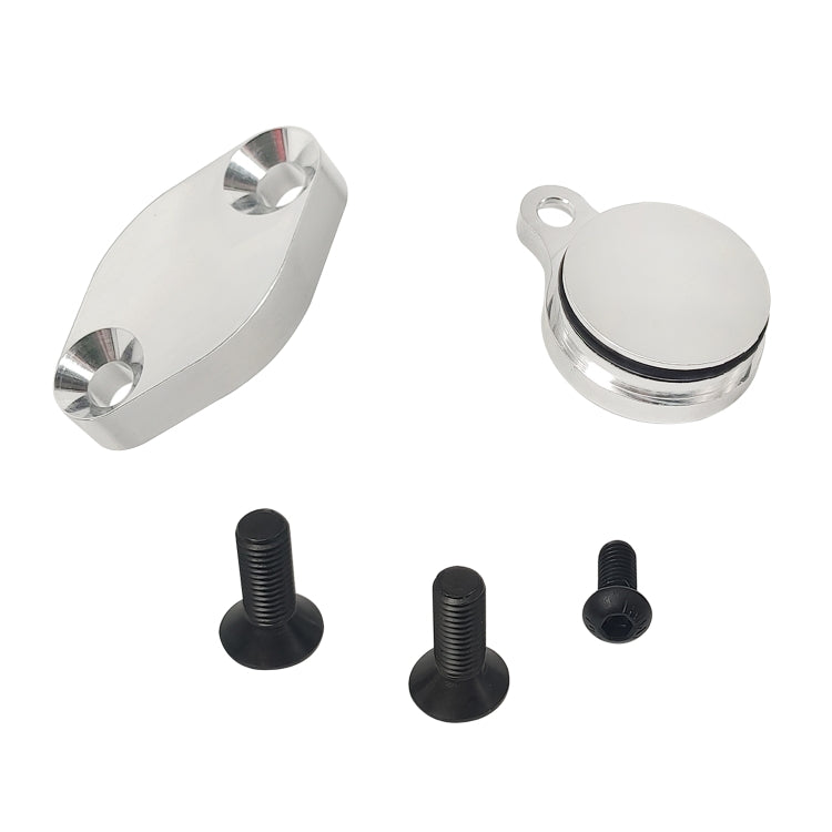 ZK-058 รถ LS EGR ไอดีไอเสียบล็อก Off แผ่นสำหรับ Chevrolet Silverado LSX 4.8L 5.3L 6.0L LQ4, ZK-058