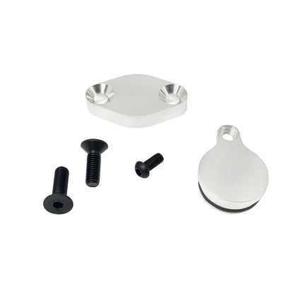 ZK-058 รถ LS EGR ไอดีไอเสียบล็อก Off แผ่นสำหรับ Chevrolet Silverado LSX 4.8L 5.3L 6.0L LQ4, ZK-058