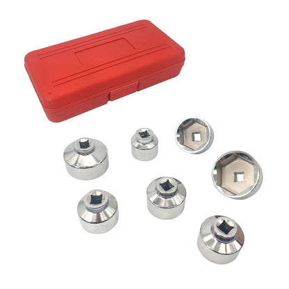 ZK-077 7 in 1 รถตลับกรองน้ำมันหมวกประแจซ็อกเก็ตชุดเครื่องมือชุด, ZK-077