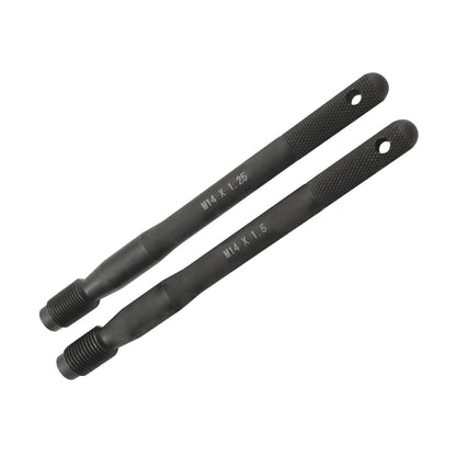 ZK-115 2 PCS ล้อรถแขวนการจัดตำแหน่ง Pin Guide เครื่องมือ M14 หัวข้อ, ZK-115