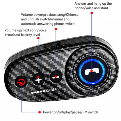 K10 รถจักรยานยนต์ชุดหูฟังหมวกกันน็อค Bluetooth ไมโครโฟนเสาแข็ง, Black Hard Pole Microphone, Black Hidden Microphone, White Hidden Microphone, White Hard Pole Microphone, Carbon Fiber Hard Pole Microphone, Carbon Fiber Hidden Microphone