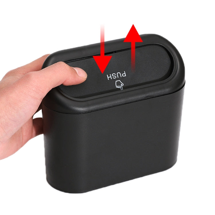 ถังขยะในรถยนต์ถังขยะ ออแกไนเซอร์ กล่องเก็บขยะติดรถยนต์, Trash Can Bin