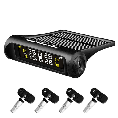 YB-P0248 เครื่องตรวจจับความดันลมยาง TPMS ในตัวแบบไร้สายพลังงานแสงอาทิตย์สำหรับรถยนต์สากล, YB-P0248
