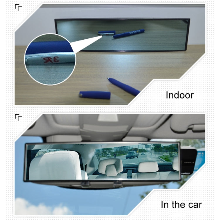 3R-282 กระจกมองข้างรถยนต์เสริมสีขาว, White Mirror