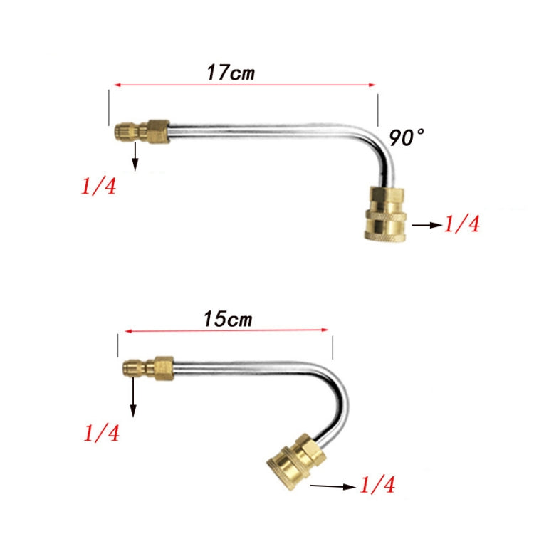 8 in 1 รถ ล้างหัวฉีดสเปรย์แรงดันสูงทำความสะอาดก้านขยาย, 8 in 1 Spray Nozzle