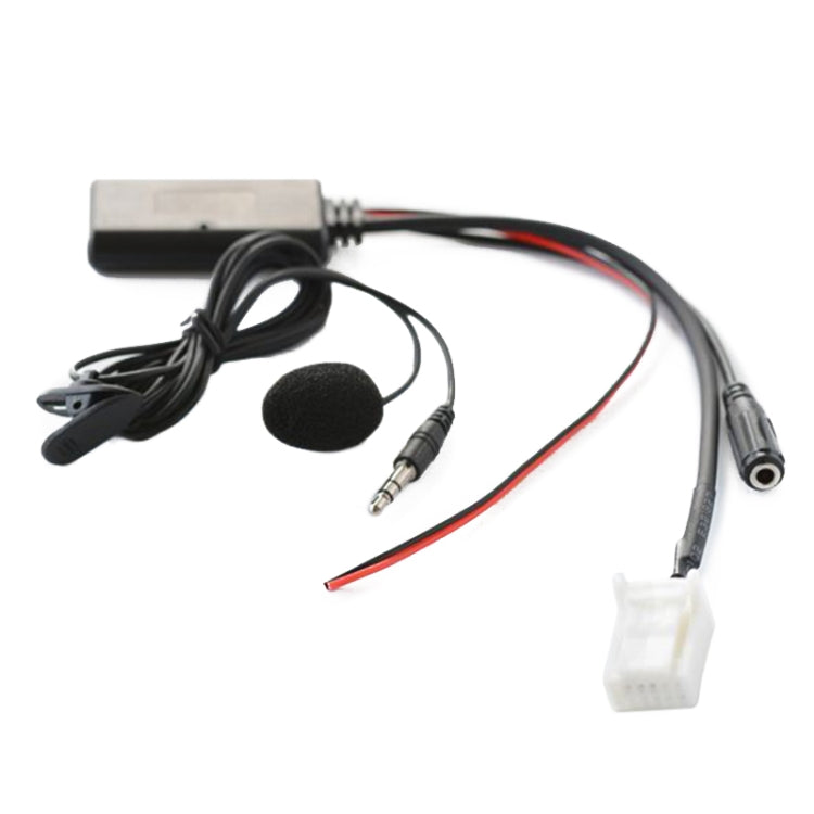 รถอะแดปเตอร์เสียงไร้สายบลูทูธเพลงAUX + ไมโครโฟนสำหรับMazda 5 8 CX9 CX7, For Mazda 5