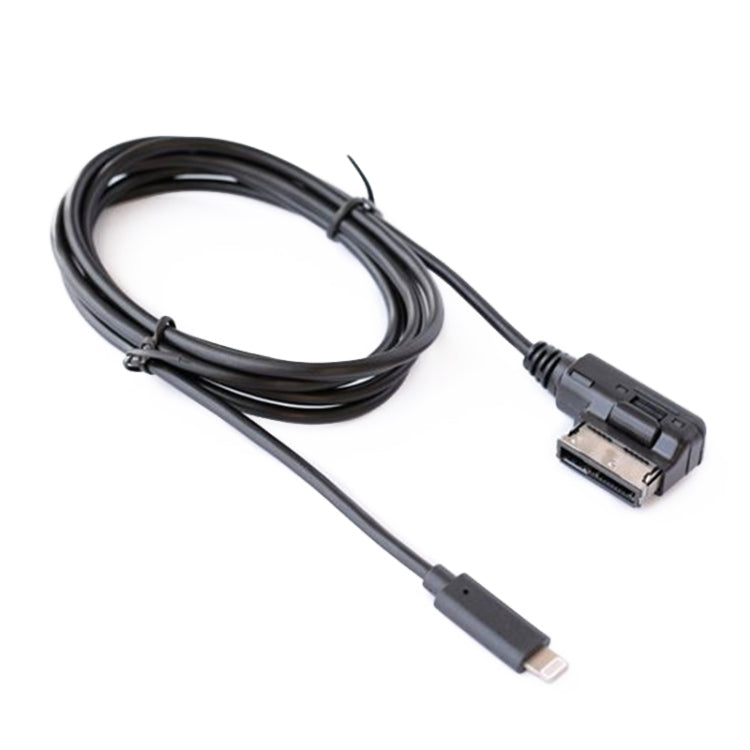 รถ AMI AUX 8Pin อินเทอร์เฟซสายสัญญาณเสียงชุดสายไฟสำหรับ Mercedes-Benz, For Mercedes-Benz(8Pin)