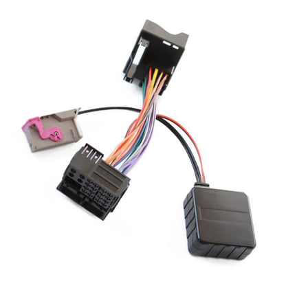รถ RNS-E 32PIN บลูทูธเพลง AUX สายสัญญาณเสียงดิจิตอลสำหรับ Audi A3 A4 A6 A8 TT R8, For Audi A3