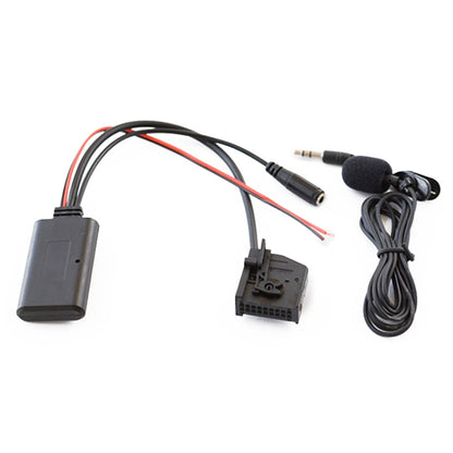 รถ MFD2 RNS2 18PIN บลูทูธเพลง AUX สายสัญญาณเสียง + ไมโครโฟนสำหรับ Audi/Volkswagen/Skoda, For Audi / Volkswagen / Skoda