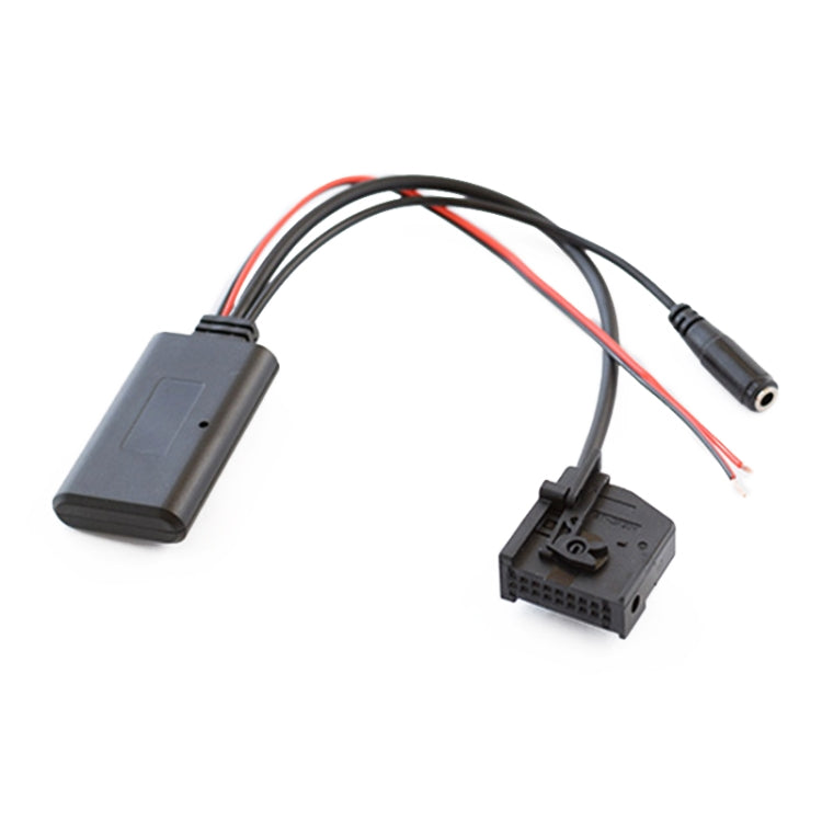 รถ MFD2 RNS2 18PIN บลูทูธเพลง AUX สายสัญญาณเสียง + ไมโครโฟนสำหรับ Audi/Volkswagen/Skoda, For Audi / Volkswagen / Skoda