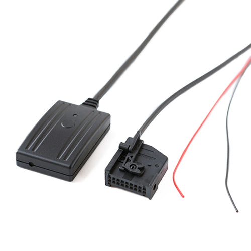 รถMFD2 RNS2 18PINบลูทูธเพลงAUXสายสัญญาณเสียงดิจิตอล + ไมโครโฟน + เปลี่ยนเพลงสำหรับAudi/Volkswagen/Skoda, 18PIN For Audi / Volkswagen / Skoda