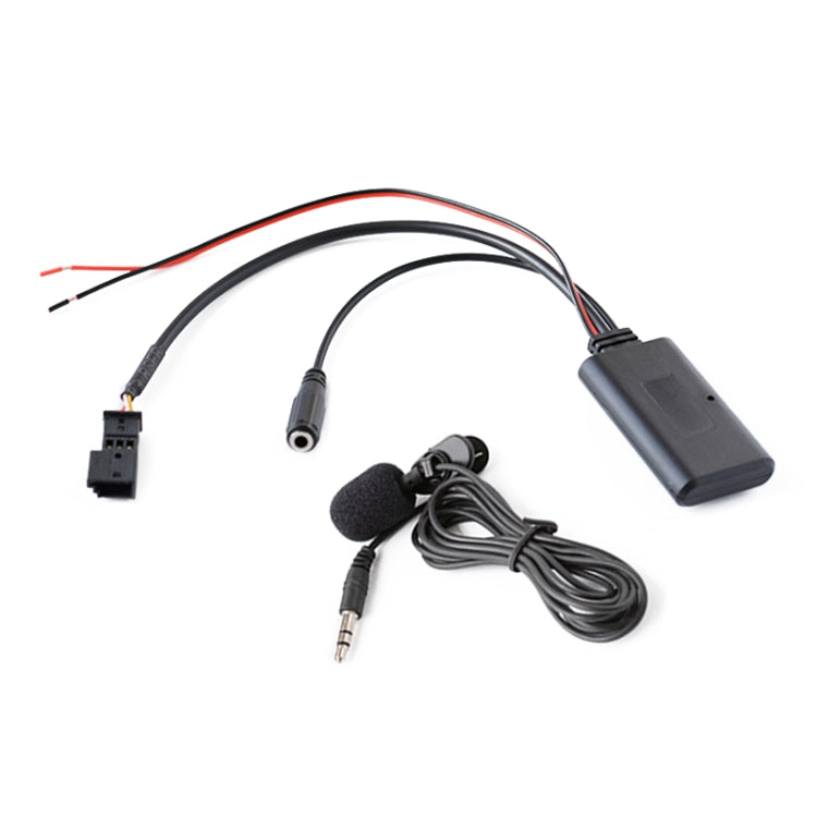 รถหน้าจอขนาดใหญ่โฮสต์AUXบลูทูธเพลงสาย + ไมโครโฟนสำหรับBMW E39 E46 E53 X5, For BMW E39 E46 E53 X5