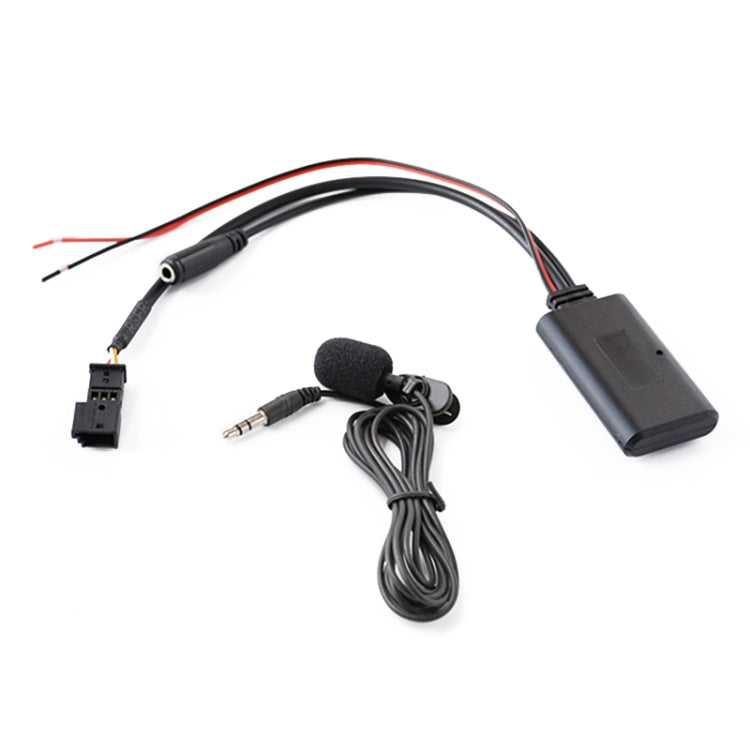 รถหน้าจอขนาดใหญ่โฮสต์AUXบลูทูธเพลงสาย + ไมโครโฟนสำหรับBMW E39 E46 E53 X5, For BMW E39 E46 E53 X5