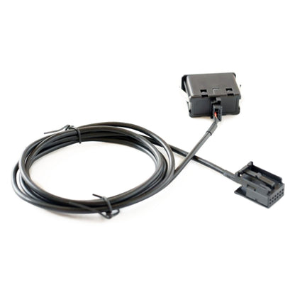 รถอินเตอร์เฟซเสียง AUX + สายรัดสายไฟสำหรับ BMW E85 E86 Z4 X3, For BMW E85 E86 Z4 X3