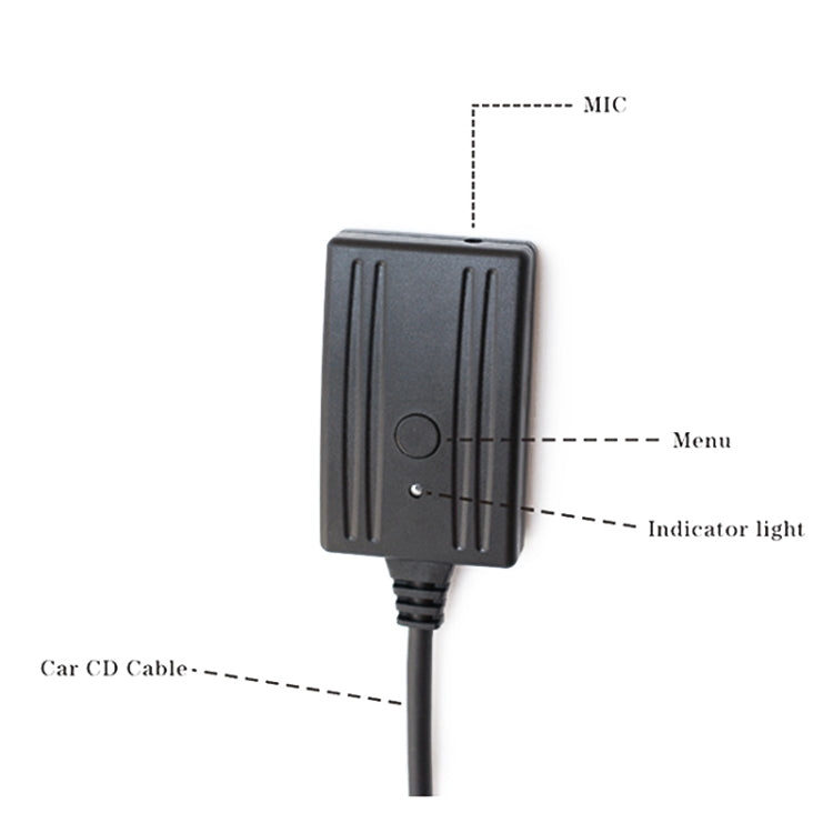 สายสัญญาณเสียง Bluetooth ในรถยนต์ + ไมโครโฟนสำหรับ BMW Mini One Cooper, For BMW Mini One Cooper