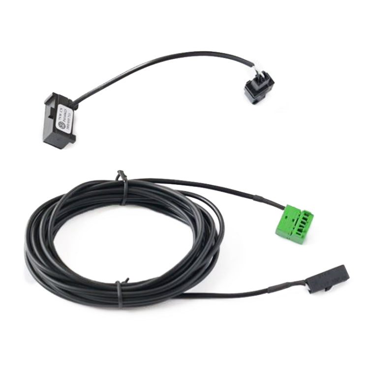 รถบลูทูธโทรศัพท์สายสัญญาณเสียง + ไมโครโฟนสำหรับ Volkswagen RNS510 MIB682/200/877/866, For Volkswagen RNS510
