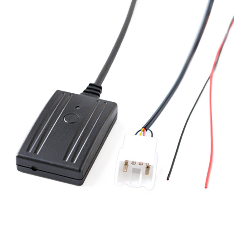 รถ 5 Pin AUX Bluetooth MP3 อะแดปเตอร์สายสัญญาณเสียง + ไมโครโฟนสำหรับ Ford Ba Bf Falcon, For Ford BaBf Falcon(MIC)