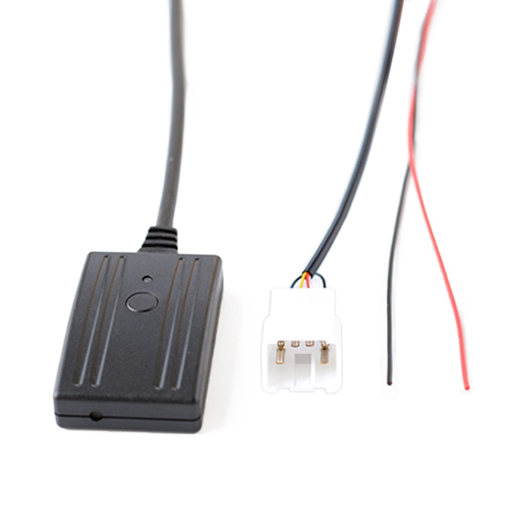 รถ 5 Pin AUX Bluetooth MP3 อะแดปเตอร์สายสัญญาณเสียง + ไมโครโฟนสำหรับ Ford Ba Bf Falcon, For Ford BaBf Falcon(MIC)