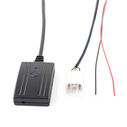 รถ 5 Pin AUX Bluetooth MP3 อะแดปเตอร์สายสัญญาณเสียง + ไมโครโฟนสำหรับ Ford Ba Bf Falcon, For Ford BaBf Falcon(MIC)
