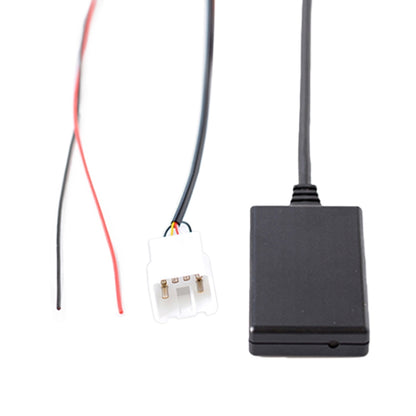 รถ 5 Pin AUX Bluetooth MP3 อะแดปเตอร์สายสัญญาณเสียง + ไมโครโฟนสำหรับ Ford Ba Bf Falcon, For Ford BaBf Falcon(MIC)