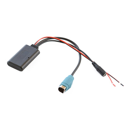 รถAUXบลูทูธไร้สายสายสัญญาณเสียงเพลง + ไมโครโฟนสำหรับAlpine Kce-237b 123E 101E 102E 105E 117J 305S, For Alpine Kce-237b 123E