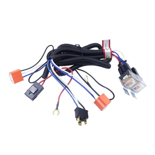 12V 2-lamp รถ การปรับเปลี่ยนไฟหน้าสายไฟสายรัด Brightener Cable, Brightener Cable