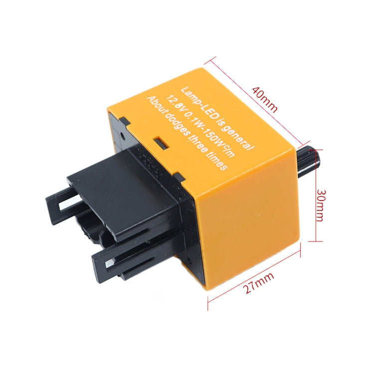 8-pin ไฟ LED ปรับความถี่แฟลช 12V ไฟเลี้ยวรถ Flasher สำหรับ Toyota / Lexus, For Toyota / Lexus