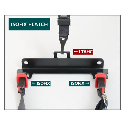 ZL-2013 รถ Isofix ที่นั่งเด็กอินเทอร์เฟซ Latch Retainer สำหรับ Ford Focus, ZL-2013