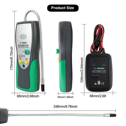 DUOYI DY25 รถเครื่องทดสอบสายสั้น & วงจรเปิด Finder เครื่องทดสอบ Tracer Diagnose Tone Line Finder, DY25