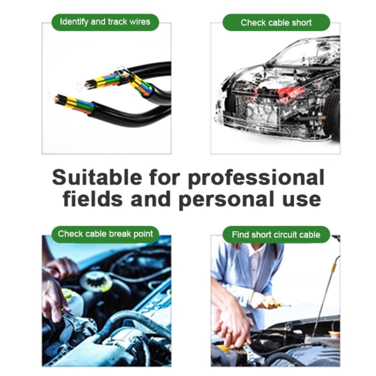 DUOYI DY25 รถเครื่องทดสอบสายสั้น & วงจรเปิด Finder เครื่องทดสอบ Tracer Diagnose Tone Line Finder, DY25
