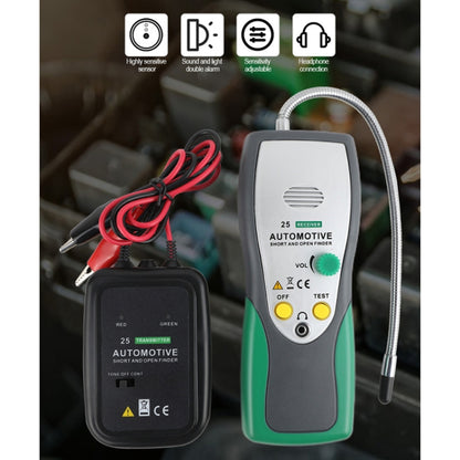 DUOYI DY25 รถเครื่องทดสอบสายสั้น & วงจรเปิด Finder เครื่องทดสอบ Tracer Diagnose Tone Line Finder, DY25