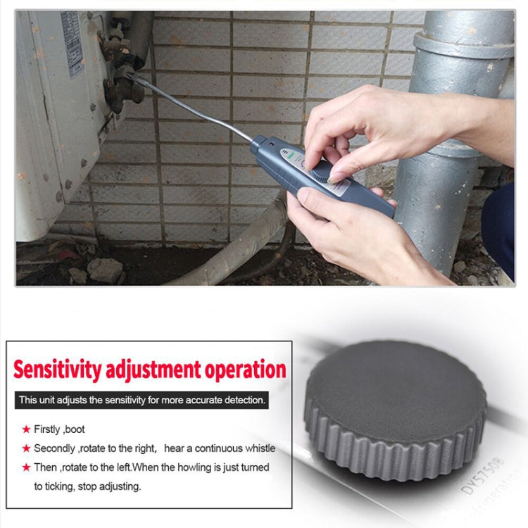 DUOYI DY5750B เครื่องตรวจจับการรั่วไหลของเครื่องปรับอากาศรถยนต์, DY5750B