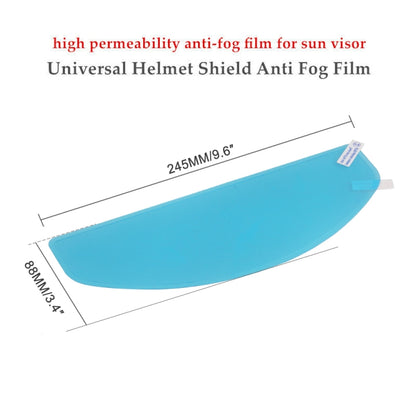 MB-HS001 รถจักรยานยนต์ หมวกกันน็อคโล่บังแดดกระจกฟิล์มกันฝนซึมผ่านสูง, Rainproof Film