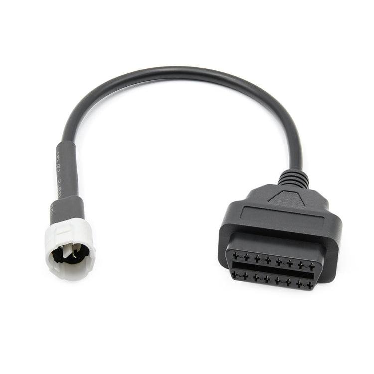 สายอะแดปเตอร์รถจักรยานยนต์ OBD ถึง 3Pin สำหรับ Yamaha, OBD to 3Pin