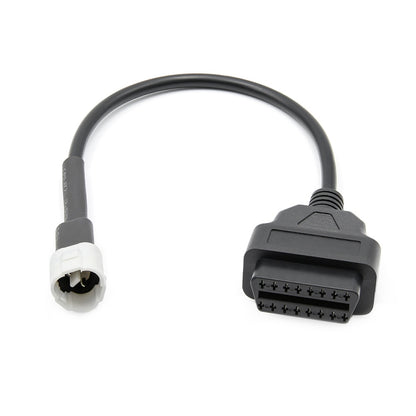 สายอะแดปเตอร์รถจักรยานยนต์ OBD ถึง 3Pin สำหรับ Yamaha, OBD to 3Pin