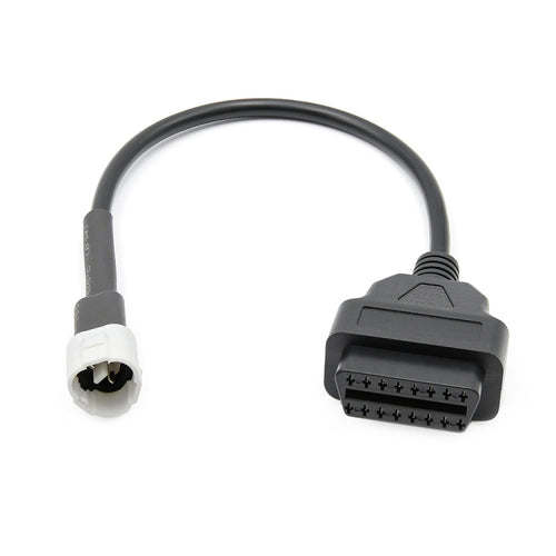 สายอะแดปเตอร์รถจักรยานยนต์ OBD ถึง 3Pin สำหรับ Yamaha, OBD to 3Pin