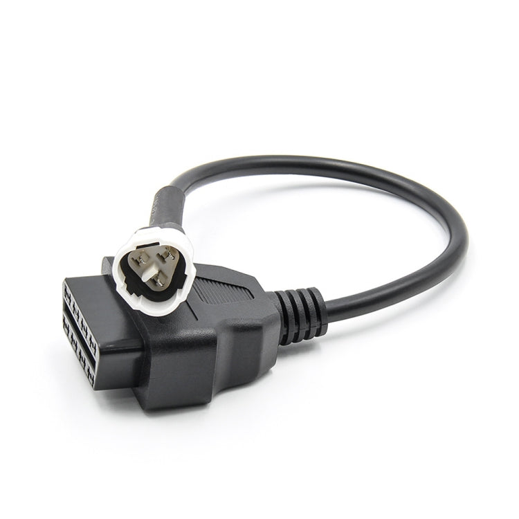 สายอะแดปเตอร์รถจักรยานยนต์ OBD ถึง 3Pin สำหรับ Yamaha, OBD to 3Pin
