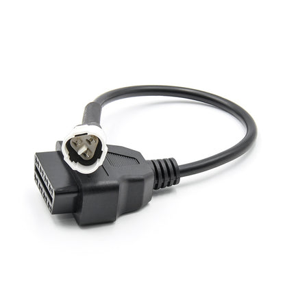 สายอะแดปเตอร์รถจักรยานยนต์ OBD ถึง 3Pin สำหรับ Yamaha, OBD to 3Pin