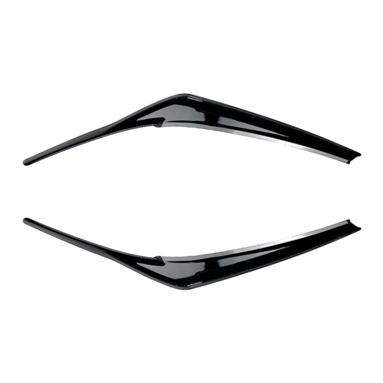 สติ๊กเกอร์ตกแต่งคิ้วไฟหน้ารถสำหรับ Toyota Camry 2018+, Headlight Eyebrow For Toyota Camry 2018+ (Black), Headlight Eyebrow For Toyota Camry 2018+ (Carbon Fiber Black)