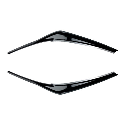 สติ๊กเกอร์ตกแต่งคิ้วไฟหน้ารถสำหรับ Toyota Camry 2018+, Headlight Eyebrow For Toyota Camry 2018+ (Black), Headlight Eyebrow For Toyota Camry 2018+ (Carbon Fiber Black)